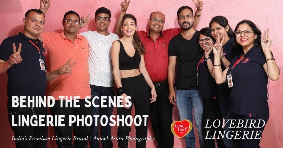 Lovebird Lingerie Shoot Week - Behind The Scenes